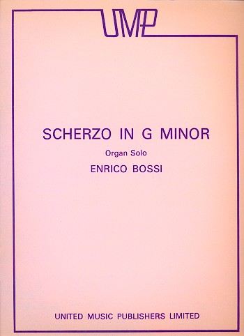 Scherzo g minor op.49,2  for organ  