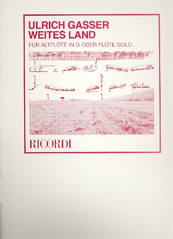 Weites Land&nbsp;&nbsp;für Altflöte in G (Flöte)&nbsp;&nbsp;