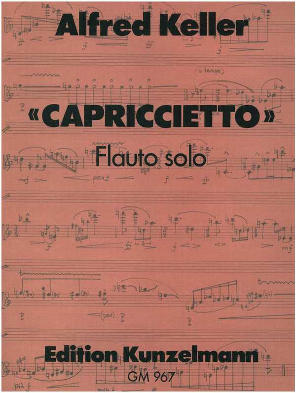 Capriccietto&nbsp;&nbsp;für Flöte solo&nbsp;&nbsp;