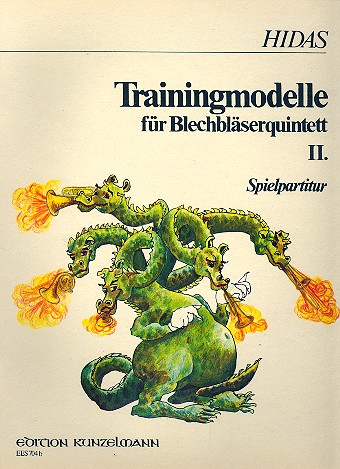 Trainingsmodelle Band 2  für Blechbläserquintett  Partitur