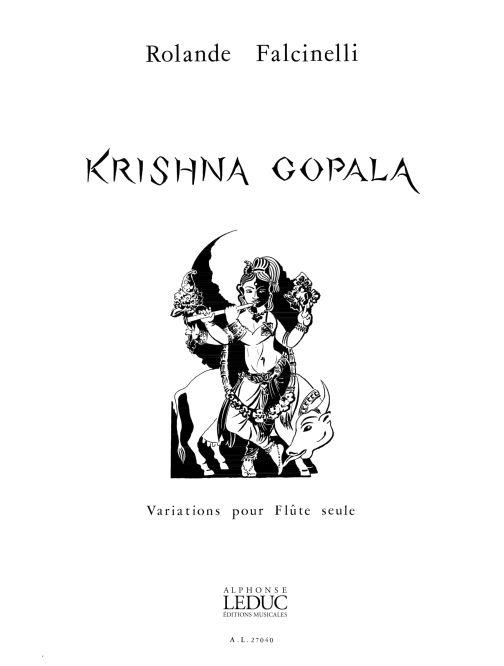 Krishna Gopala op.66&nbsp;&nbsp;pour flute seule&nbsp;&nbsp;