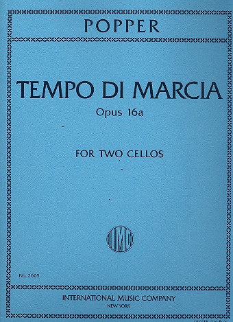 Tempo di marcia op.16a&nbsp;&nbsp;for 2 violoncellos&nbsp;&nbsp;2 parts