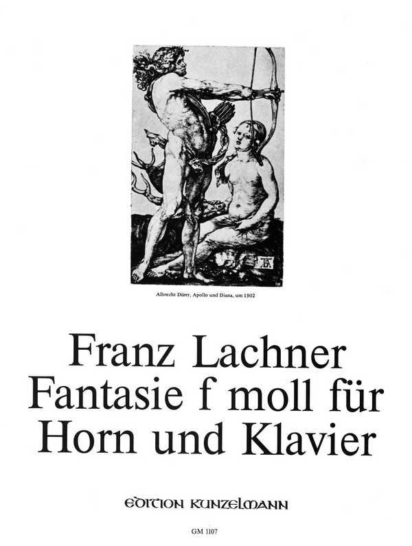 Fantasie f-Moll  für Horn und Klavier (1825)  