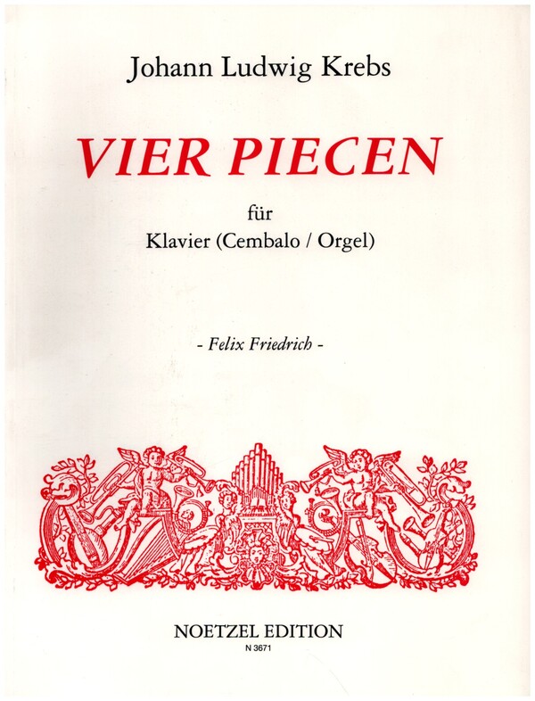 4 Piecen   für Klavier (Cembalo, Orgel)  