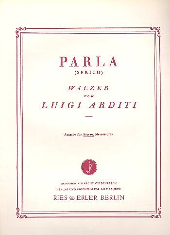 Parla-Walzer für mittlere (hohe)
