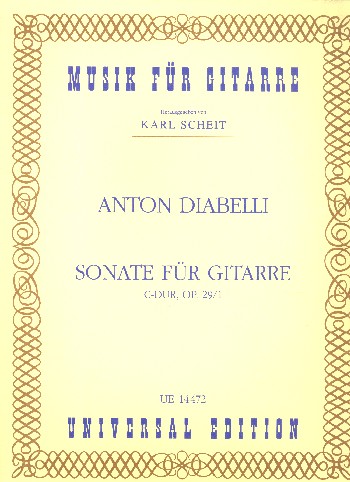 Sonate C-Dur op.29,1  für Gitarre  