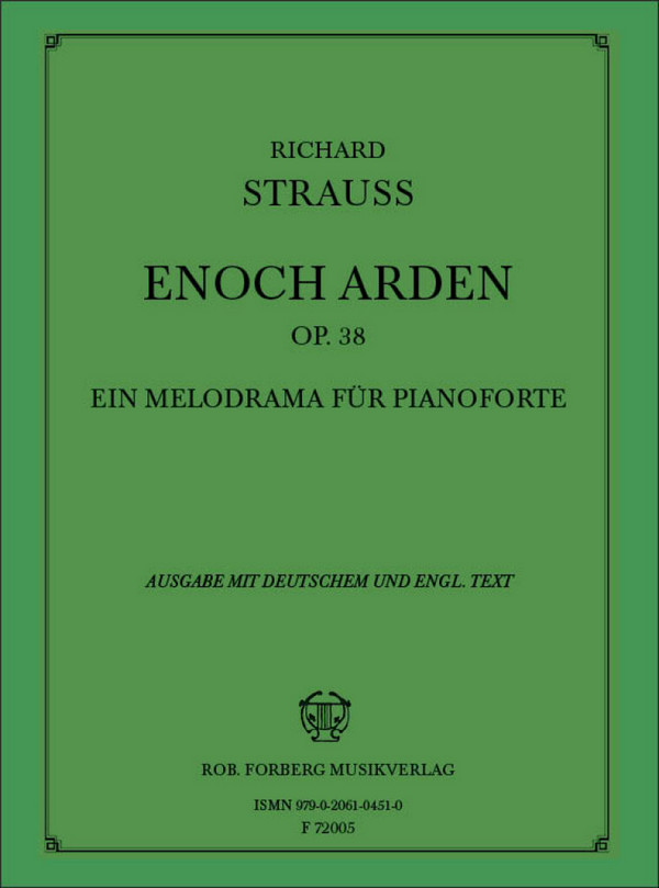 Enoch Arden op.38 Melodram&nbsp;&nbsp;für Sprecher und Klavier&nbsp;&nbsp;
