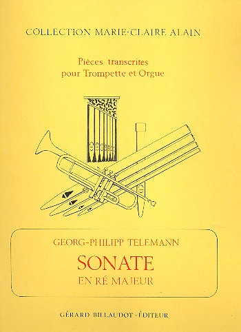 Sonate re majeur pour trompette&nbsp;&nbsp;et orgue&nbsp;&nbsp;