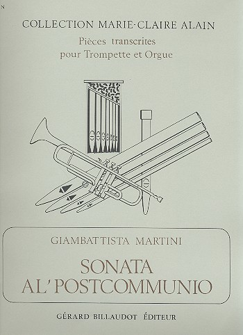 Sonata al postcommunio  pour trompette et orgue  
