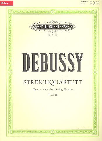 Streichquartett g-Moll op.10&nbsp;&nbsp;für Streichquartett&nbsp;&nbsp;Stimmen