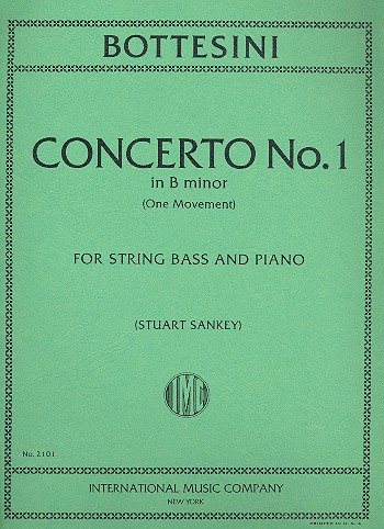 Concerto b minor no.1  for double bass and piano  