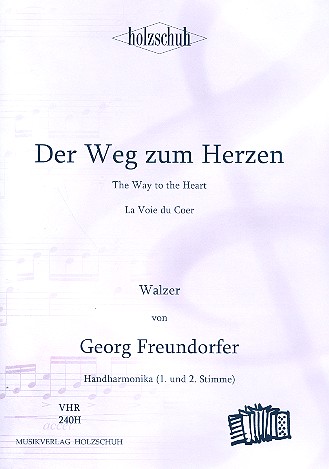 Der Weg zum Herzen Walzer für  Handharmonika  