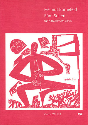 5 Suiten BoWV 133/134  für Altblockflöte allein  