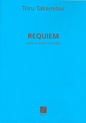 Requiem pour orchestre à cordes  partition  