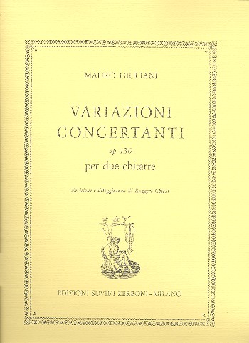 Variazioni concertanti op.130&nbsp;&nbsp;per 2 chitarre&nbsp;&nbsp;