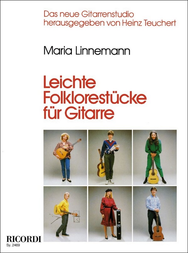 Leichte Folklorestücke&nbsp;&nbsp;für Gitarre&nbsp;&nbsp;