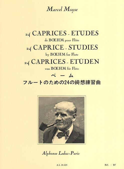 24 Caprices - Etudes op.26  pour flute  