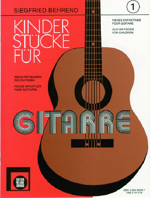 Kinderstücke Band 1  für Gitarre  