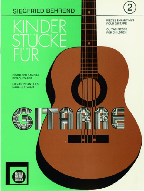 Kinderstücke Band 2  für Gitarre  
