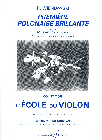 Polonaise brillante op.4,1  pour violon et piano  