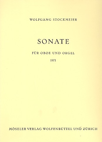 Sonate für Oboe und Orgel    