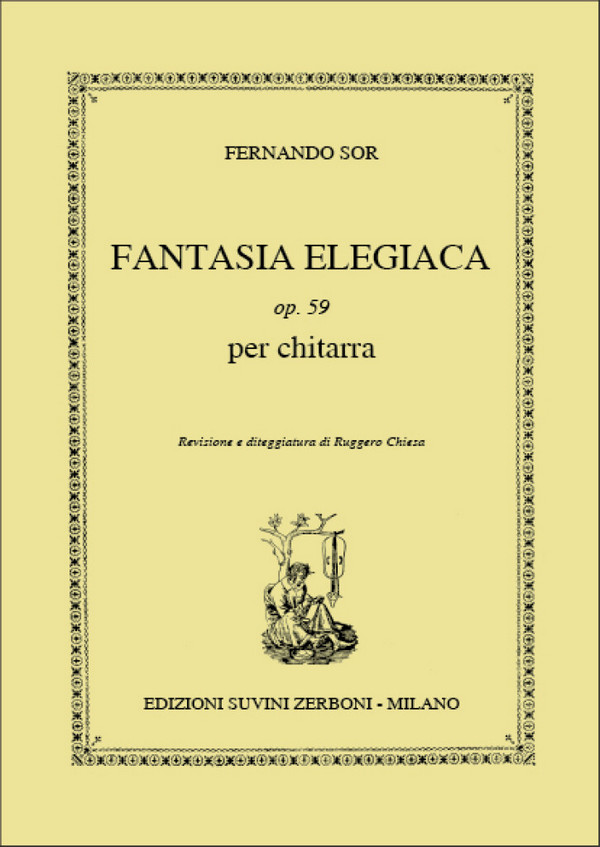 Fantasia elegiaca op.59 &nbsp;&nbsp;per chitarra&nbsp;&nbsp;