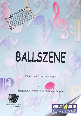 Ballszene  für Akkordeon  