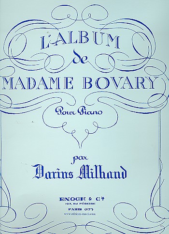 L'Album de Madame Bovary  pour piano  