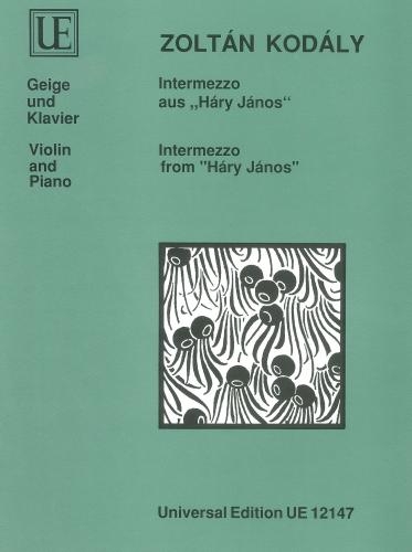 Intermezzo aus Hary Janos&nbsp;&nbsp;für Violine und Klavier&nbsp;&nbsp;