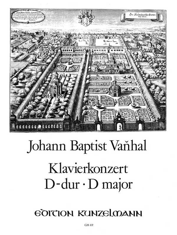 Konzert D-Dur&nbsp;&nbsp;für Klavier und Orchester&nbsp;&nbsp;Klavierauszug