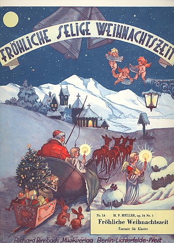 Fröhliche Weihnachtszeit op.54,1  Fantasie für Klavier  