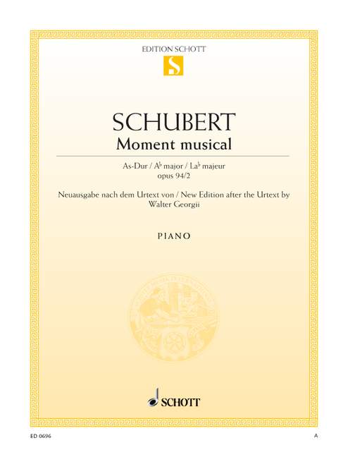 Moment musical As-Dur op.94,2&nbsp;&nbsp;für Klavier&nbsp;&nbsp;