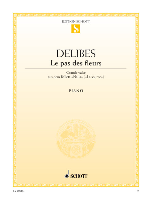 Le pas des fleurs  für Klavier  