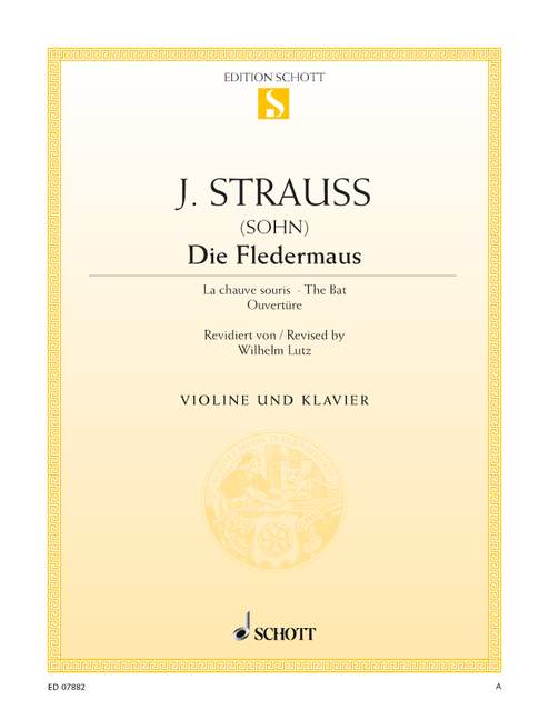 Die Fledermaus - Ouvertüre&nbsp;&nbsp;für Violine und Klavier&nbsp;&nbsp;