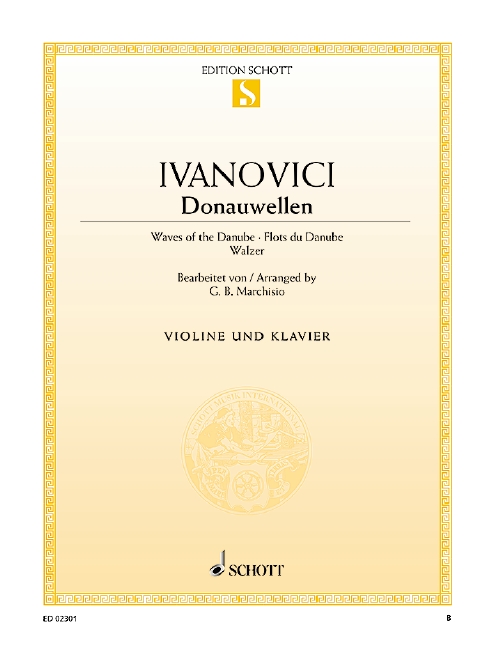 Donauwellen&nbsp;&nbsp;für Violine und Klavier&nbsp;&nbsp;