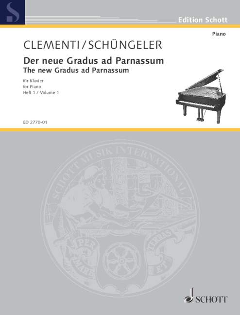 Der neue Gradus ad Parnassum Band 1  für Klavier  