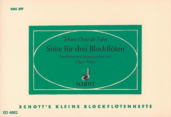 Suite&nbsp;&nbsp;für 3 Blockflöten (SAA oder SAT)&nbsp;&nbsp;Spielpartitur