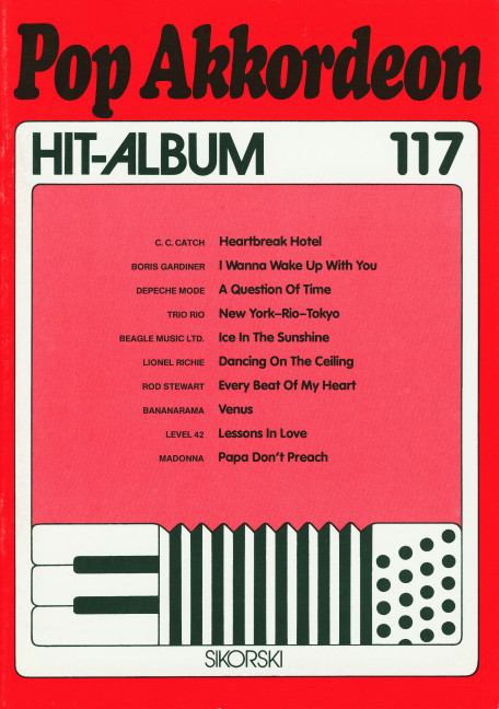 Pop Akkordeon Hit-Album Band 117&nbsp;&nbsp;&nbsp;&nbsp;