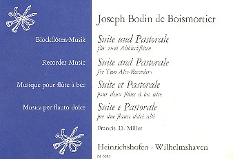 Suite   für 2 Altblockflöten  Spielpartitur