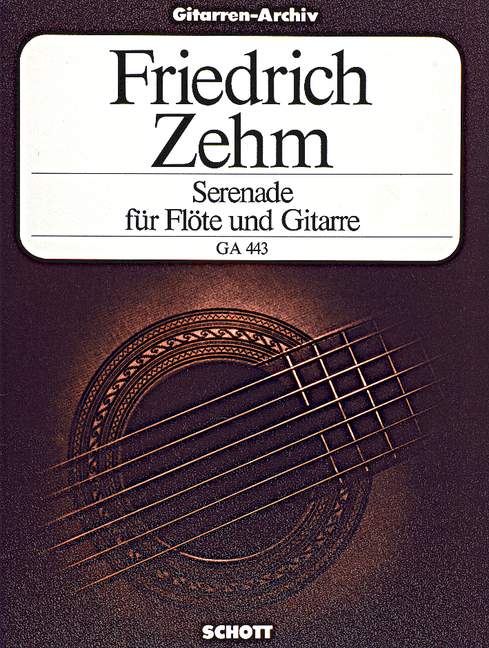Serenade&nbsp;&nbsp;für Flöte und Gitarre&nbsp;&nbsp;Partitur und Stimme