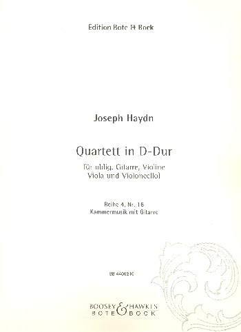 Quartett&nbsp;&nbsp;für Gitarre und Streichtrio&nbsp;&nbsp;Partitur