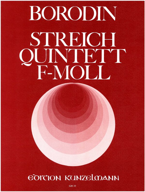 Quintett f-Moll  für 2 Violinen, Viola und 2 Violoncelli  5 Stimmen