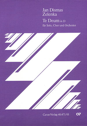 Te Deum D-Dur ZWV145 für Soli&nbsp;&nbsp;(SSATB), Chor (SSATB) und Orchester&nbsp;&nbsp;Partitur (= Orgel)