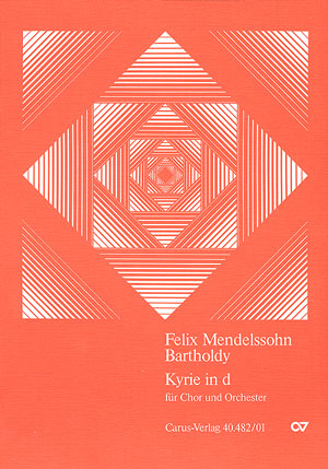 Kyrie in d&nbsp;&nbsp;für gem Chor (SSATB) und Orchester&nbsp;&nbsp;Partitur