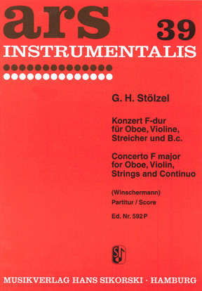 Konzert F-Dur für Oboe, Violine&nbsp;&nbsp;und Streicher&nbsp;&nbsp;Partitur