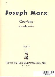 Quartetto in modo antico für  Streichquartett  Studienpartitur