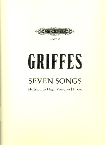 Seven Songs&nbsp;&nbsp;medium to high voice and piano (en)&nbsp;&nbsp;