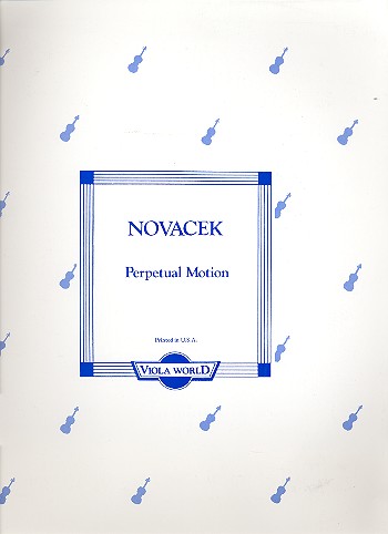 Perpetual Motion for viola and piano&nbsp;&nbsp;&nbsp;&nbsp;