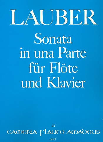 Sonata in una parte op.50  für Flöte und Klavier  