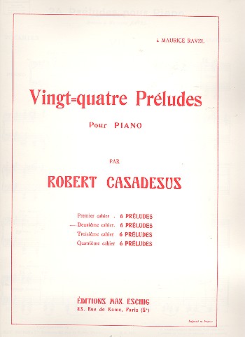 24 préludes vol.2   pour piano  